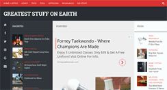 Desktop Screenshot of greateststuffonearth.com